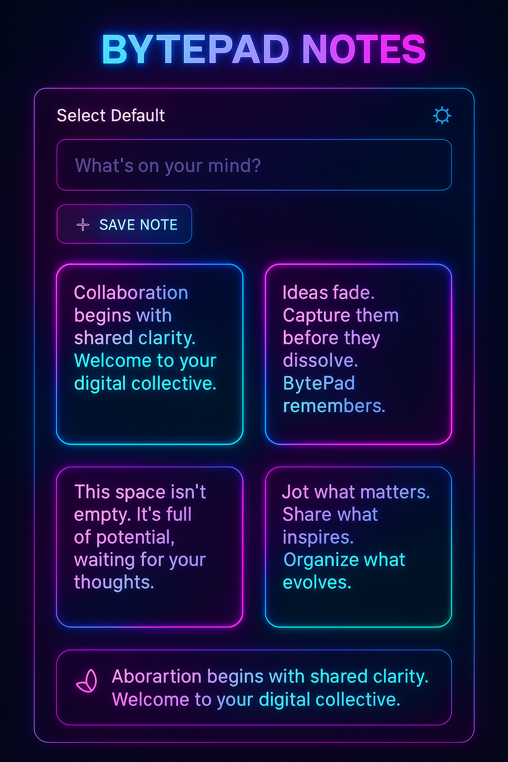 Organization view